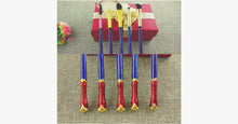 Load image into Gallery viewer, Wonder Woman Inspired 5 Piece Makeup Brush Set - FREE SHIP DEALS