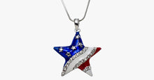 Load image into Gallery viewer, USA Star Shaped Pendant - FREE SHIP DEALS