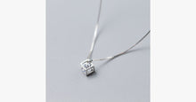 Load image into Gallery viewer, Cube Necklace - Silver - FREE SHIP DEALS