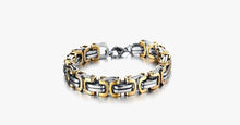 Load image into Gallery viewer, Luxury Personalized Man Bracelet New Cool Gold/Silver Stainless Steel - FREE SHIP DEALS