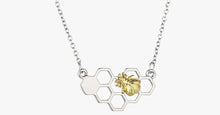 Load image into Gallery viewer, Heart Bee Necklace - FREE SHIP DEALS