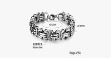 Load image into Gallery viewer, Luxury Personalized Man Bracelet New Cool Gold/Silver Stainless Steel - FREE SHIP DEALS