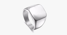 Load image into Gallery viewer, Square Titanium Men's Ring