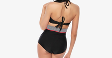 Load image into Gallery viewer, Retro Pin-Up High-Waisted Swimsuit - 4 Styles