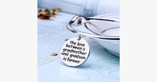 Load image into Gallery viewer, The Love Between Grandmother and Grandson Bangle - Silver
