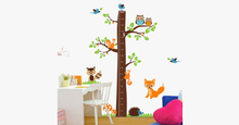 Load image into Gallery viewer, Wall Stickers Children's Room Height Squirrel Stickers - FREE SHIP DEALS