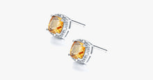 Load image into Gallery viewer, Genuine Natural Citrine Earrings - FREE SHIP DEALS