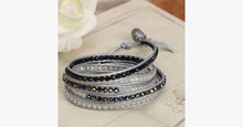 Load image into Gallery viewer, Snow White Wrap Bracelet