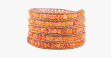 Load image into Gallery viewer, Tangerine Wrap Bracelet