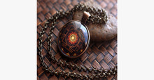 Load image into Gallery viewer, Sri Yantra Pendant Necklace