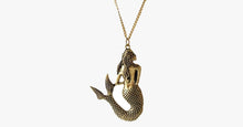 Load image into Gallery viewer, Little Mermaid Copper Pendant Necklace - FREE SHIP DEALS