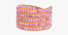 Load image into Gallery viewer, Pink Nebula Wrap Bracelet