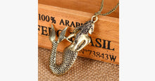 Load image into Gallery viewer, Little Mermaid Copper Pendant Necklace - FREE SHIP DEALS
