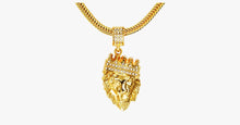 Load image into Gallery viewer, Crown Lion King Pendant Necklace - FREE SHIP DEALS