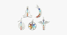 Load image into Gallery viewer, Chakras Natural Stone Pendant Charms - FREE SHIP DEALS