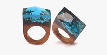 Load image into Gallery viewer, Magic Forest Wood Ring - FREE SHIP DEALS