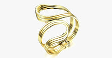 Load image into Gallery viewer, Gold Punk Hip Hop Bangle - FREE SHIP DEALS