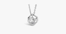 Load image into Gallery viewer, Cube Necklace - Silver - FREE SHIP DEALS