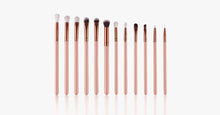 Load image into Gallery viewer, Rose Gold Perfect Eye Shadow Blending Brush Set