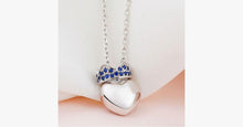 Load image into Gallery viewer, Heart Encrusted Crystal Crown Pendant - FREE SHIP DEALS