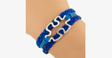 Load image into Gallery viewer, Autism Awareness Puzzle Piece Bracelet - FREE SHIP DEALS