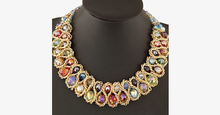 Load image into Gallery viewer, Big Choker Double Bead Necklace - FREE SHIP DEALS