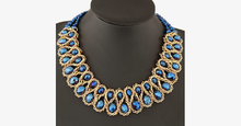Load image into Gallery viewer, Big Choker Double Bead Necklace - FREE SHIP DEALS