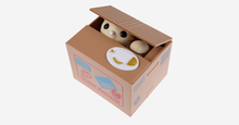 Load image into Gallery viewer, Coin Stealing Cat Piggy Bank