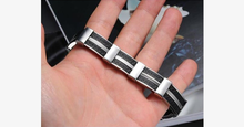 Load image into Gallery viewer, Dark Maze Stainless Steel Men's Bracelet - FREE SHIP DEALS