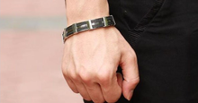 Load image into Gallery viewer, Dark Maze Stainless Steel Men's Bracelet - FREE SHIP DEALS