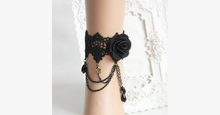 Load image into Gallery viewer, Dark Rose Anklet - FREE SHIP DEALS