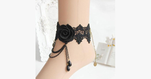 Load image into Gallery viewer, Dark Rose Anklet - FREE SHIP DEALS