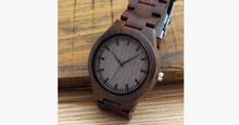 Load image into Gallery viewer, Dark Wood Watch - FREE SHIP DEALS