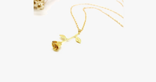 Load image into Gallery viewer, Delicate Rose Flower Pendant - FREE SHIP DEALS