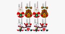 Load image into Gallery viewer, 8 Pieces Christmas Tableware Holder