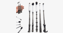 Load image into Gallery viewer, 5 Piece Harry Potter Inspired Magic Wands Makeup Brush Set - FREE SHIP DEALS