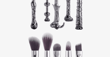 Load image into Gallery viewer, 5 Piece Harry Potter Inspired Magic Wands Makeup Brush Set - FREE SHIP DEALS