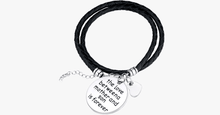 Load image into Gallery viewer, The Love Between A Mother And Son Is Forever - Hand Stamped Bracelet