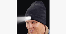 Load image into Gallery viewer, Unisex Knitted Beanie With Built-In 5 LED Flashlight - FREE SHIP DEALS