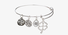 Load image into Gallery viewer, Love and Luck Enchanting Charm Bangle - FREE SHIP DEALS