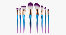 Load image into Gallery viewer, 8 Piece Rainbow Mermaid Brush Set - FREE SHIP DEALS