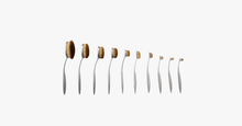 Load image into Gallery viewer, Aphrodite 10 Piece Oval Brush Set - FREE SHIP DEALS