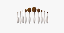 Load image into Gallery viewer, Aphrodite 10 Piece Oval Brush Set - FREE SHIP DEALS
