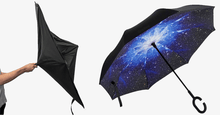 Load image into Gallery viewer, Magic Reversible Umbrella - FREE SHIP DEALS