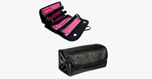 Load image into Gallery viewer, Roll ‘n’ Go Travel Cosmetic Bag - Black or Red