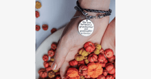 Load image into Gallery viewer, The Love Between A Grandmother and Granddaughter is Forever - Hand Stamped Bracelet