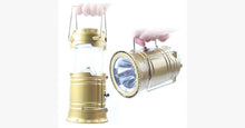Load image into Gallery viewer, Solar Outdoor Led Camping Light With Portable Charging Power Bank