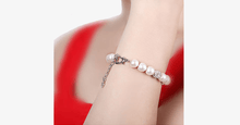 Load image into Gallery viewer, Silver And Pearl Bracelet
