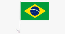 Load image into Gallery viewer, Brazil Flag Car Window Pole Decoration - FREE SHIP DEALS