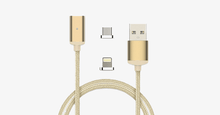 Load image into Gallery viewer, 2.4A High Speed Charging Magnetic Cable for iPhone &amp; Android Devices - FREE SHIP DEALS